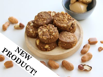 Keto Peanut and Salted Caramel Cookie Bites